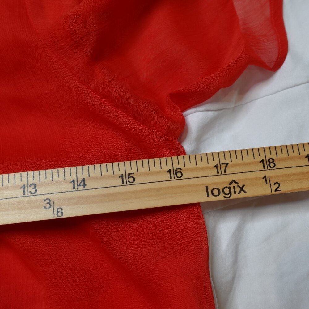Anthropologie 11.1 Tyhlo Red tunic mini dress Women's size XS - Picture 7 of 10